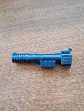 Gi Joe Snake Eyes Missile Launcher Gatling-Style Miniature - Black Vintage 1990